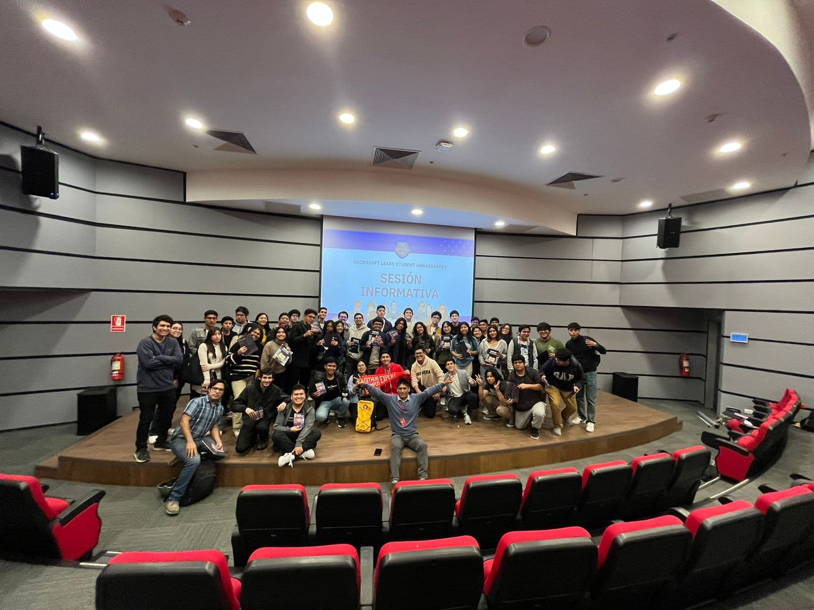 Event organized with Microsoft Learn Student Ambassador at UPC Villa