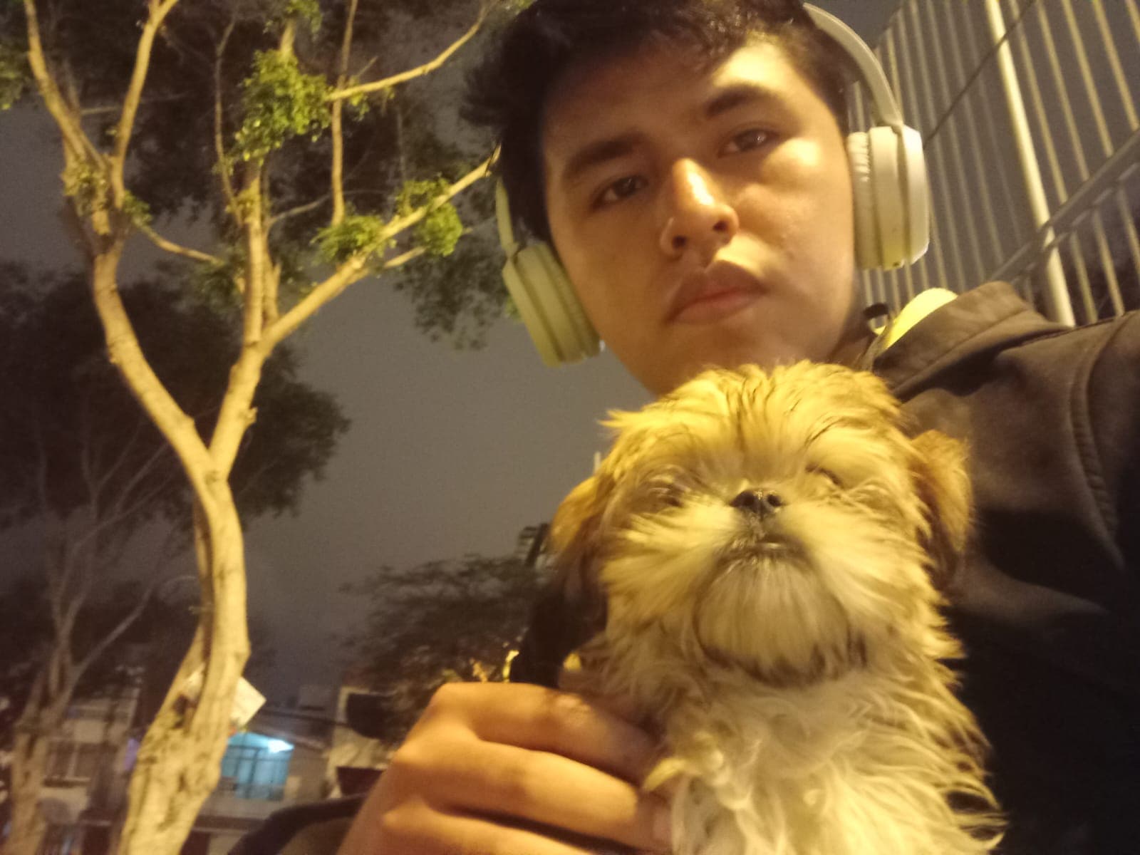 A personal moment with my dog Cody